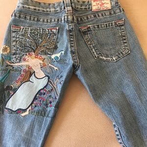 Barely worn True Religion vintage Joey jeans